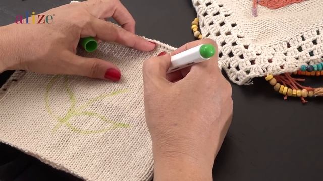 Zincir İşi Ev Dekorasyonu • Chain Stitch Home Decoration • Домашний декор цепной работы смотреть онлайн