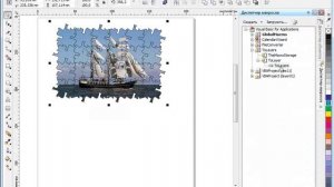 Распределение объектов по слоям в CorelDRAW