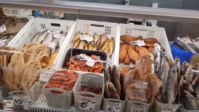 Клайпеда. ПО ЧЁМ  рыба на базаре. СВЕЖЕЕ мясо, действительно свежее? Район Naujakiemio. #klaipėda