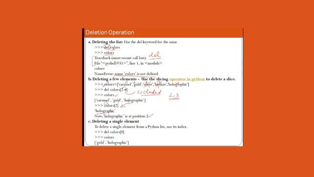 Sequences,Collections,Lists,OperationsOnLists смотреть онлайн