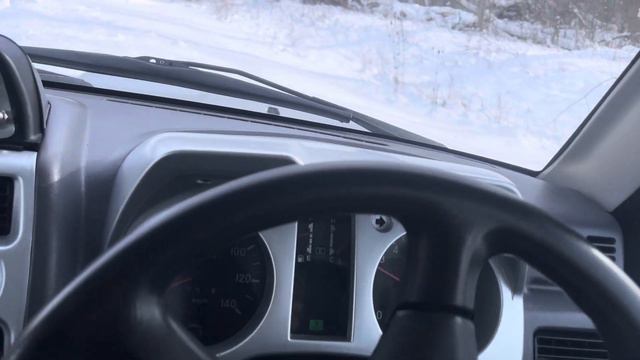 1995 Mitsubishi Pajero - 4WD snow test смотреть онлайн