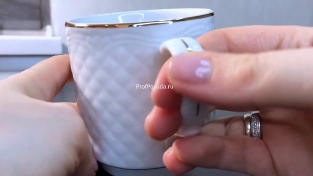 Кружка с "золотой" каемкой Афродита Lubiana Afrodyta арт 7519 смотреть онлайн