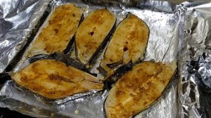 Готовим стейки зубатки.