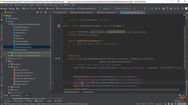 Android tutorial - 32 - How Update Data In Room Database | Room Update Data in Database смотреть онлайн