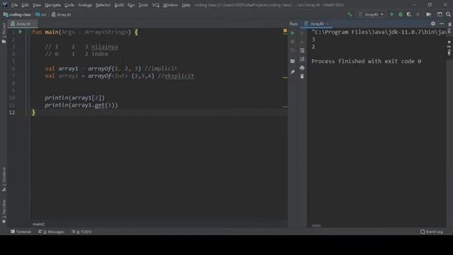 Belajar Kotlin Bahasa Indonesia - 22. Array смотреть онлайн