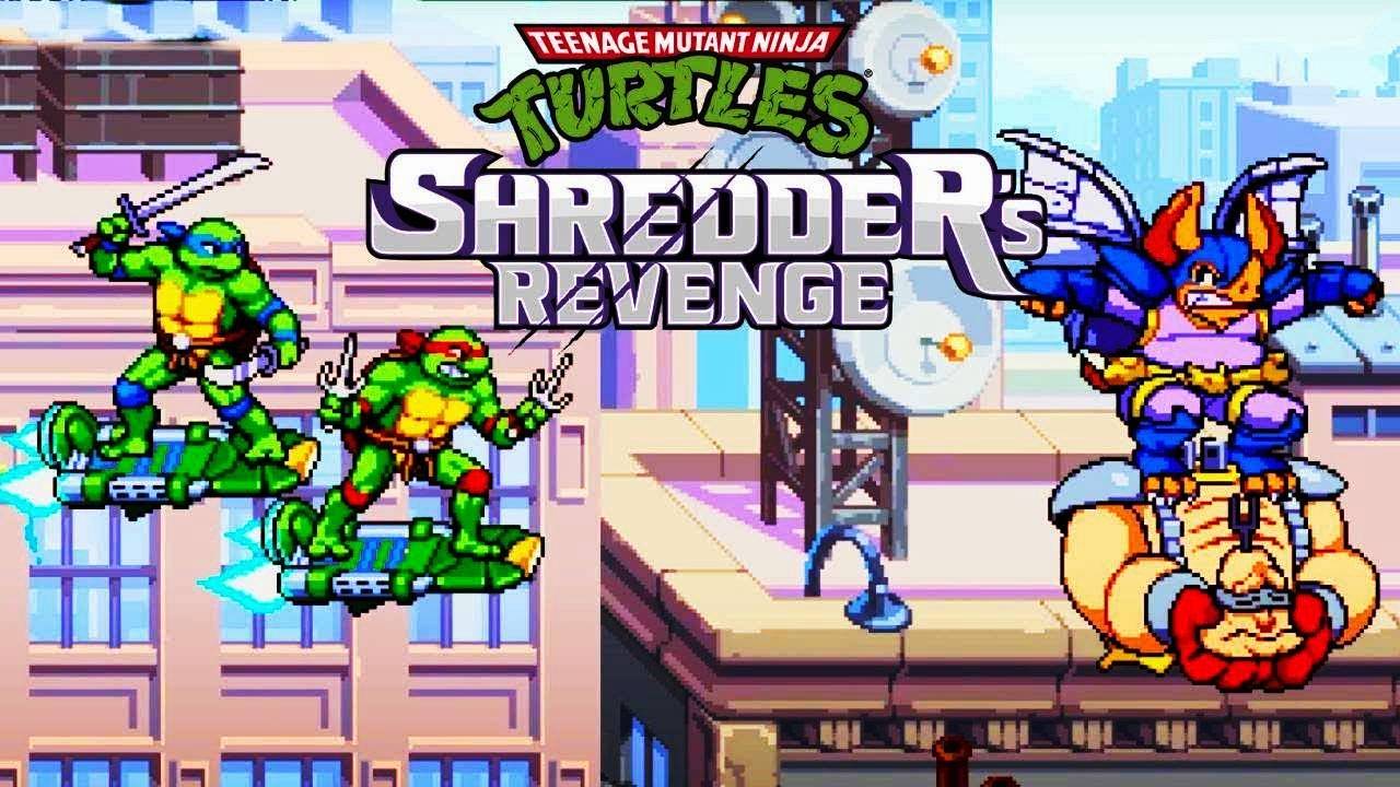 МОЩНОЕ ТЕЛО Крэнга. Черепашки пытаются остановить сборку робота. TMNT： Shredder's Revenge #3. КООП. смотреть онлайн