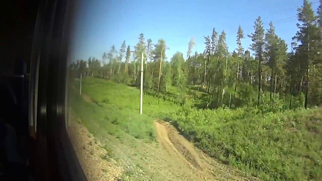 Алтай на поезде Восток от Овчинникова до Барнаула смотреть онлайн