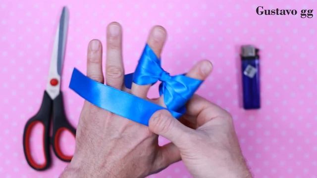 COMO HACER MOÑOS CON LOS DEDOS - moños FACILES Y RAPIDOS - moños de liston - gustavo gg смотреть онлайн