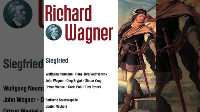 Siegfried-1 Aufzug Szene 1: Vieles lehrtest du, Mime смотреть онлайн