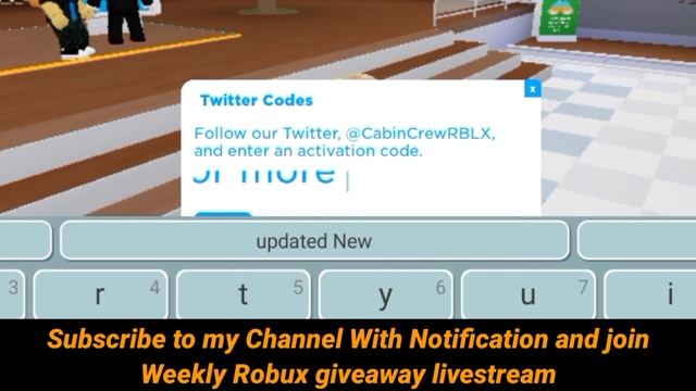 [NEW DECEMBER!] ALL NEW WORKING CABIN CREW SIMULATOR *CODES* - ROBLOX CABIN CREW SIMULATOR!! смотреть онлайн