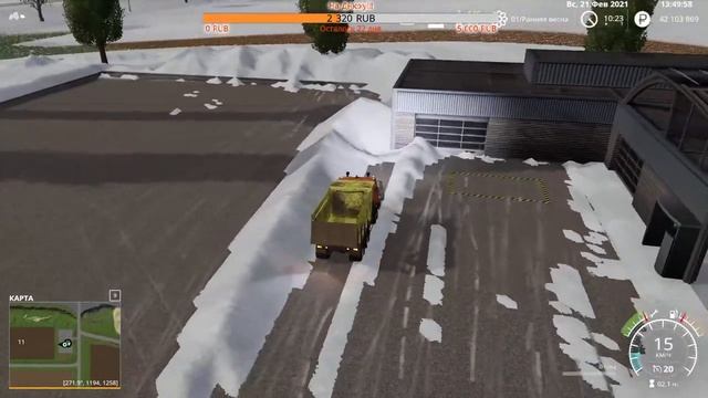 FS19 Карта Совхоз Заря сезоны.