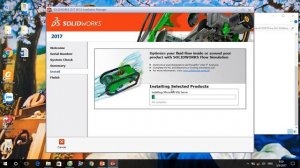 Install SolidWorks 2017
