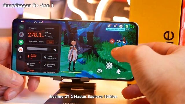 Realme GT 2 Master Explorer Edition Genshin Impact Game Test смотреть онлайн