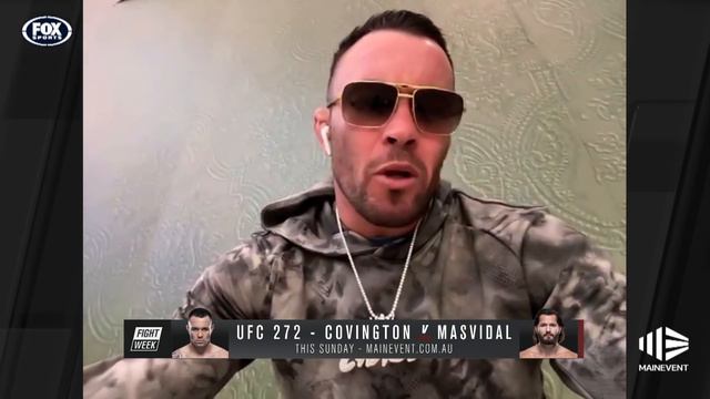 UFC 272 - Colby Covington responds to Tai Tuivasa and Alexander Volkanovski смотреть онлайн