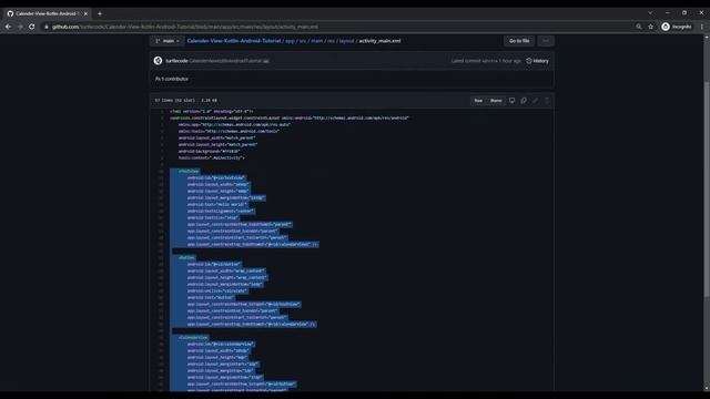 How to add Calendar View? - Kotlin Android Tutorial смотреть онлайн
