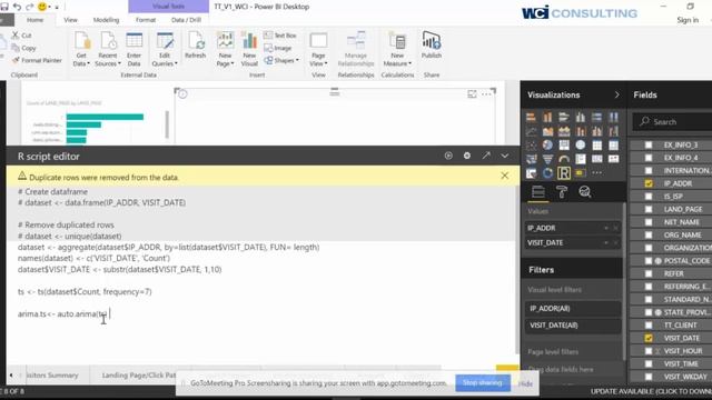Dynamically Forecasting in Power BI with R смотреть онлайн