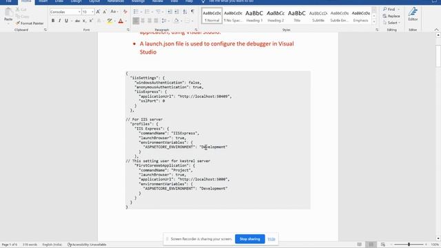 Launchsettings.json | Launchsettings.json in asp.net core | Asp .NET core 6.0 tutorial part 7 смотреть онлайн
