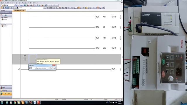ĐIỀU KHIỂN BIẾN TẦN DELIXI E102 QUA MODBUS 485 | DELIXI VFD Controlling with modbus 485 смотреть онлайн