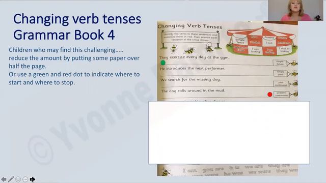 Yvonne Dalorto and Purple Pulpo. Using Grammar 4 'changing tenses' page. смотреть онлайн