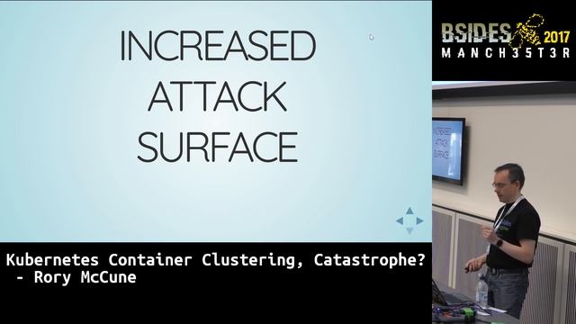 2017 - Kubernetes Container Clustering, Catastrophe? by Rory McCune смотреть онлайн