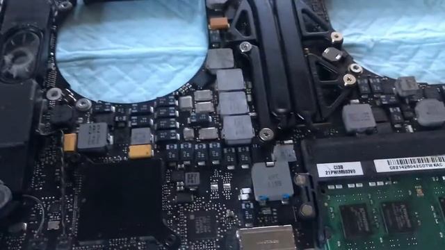Ремонт электроники#1 Macbok Pro А1286 2010 года диагностика смотреть онлайн
