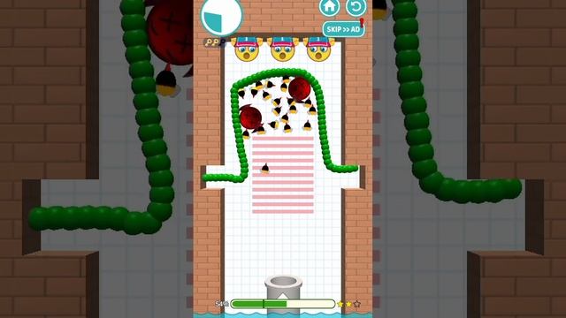 Protect Balls (Android Gameplay) level-123 (Walkthrough) #shorts смотреть онлайн
