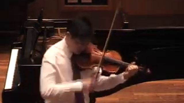 Ysaye Violin Sonata No.3 (14yrs) Brian 08-Oct смотреть онлайн