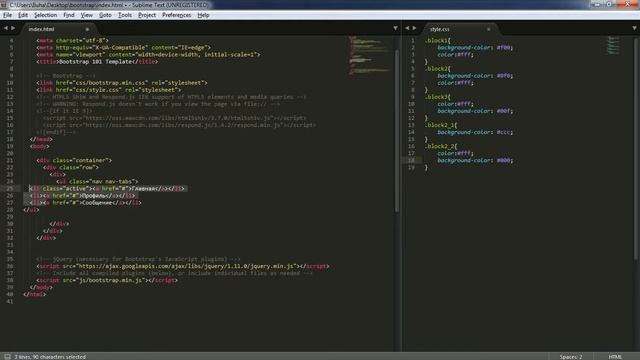 Иконки и навигация bootstrap (Часть 1). Урок №5. смотреть онлайн