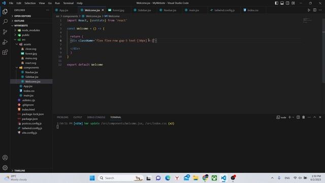 Learn how to add Parallax / Static background | Create a website with React.js and Vite pt.8 смотреть онлайн