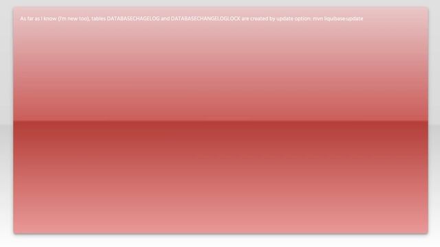liquibase does not generate table DATABASECHANGELOG смотреть онлайн