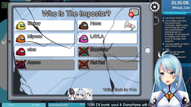 【AMONG US】Everyone is Sus...! 【NIJISANJI ID】 смотреть онлайн