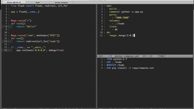 A MongoDB Driven Flask Application in Docker from Scratch смотреть онлайн