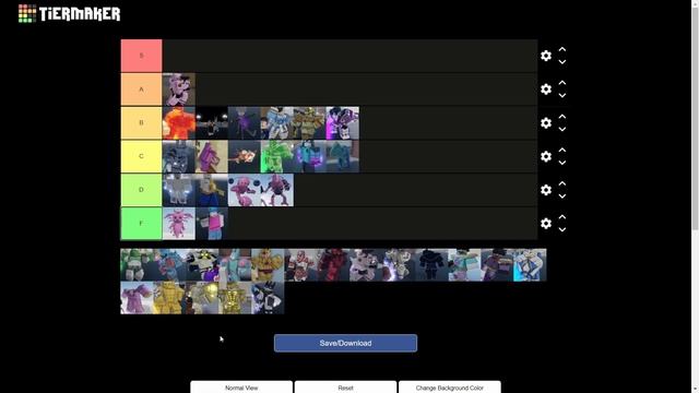 [YBA] BEST STAND TIER LIST смотреть онлайн