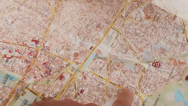 РУМЫНИЯ: Изучаем карту Бухареста... Bucharest Romania