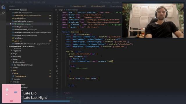 Rendering dynamic news urls in React and ASP.NET Core смотреть онлайн