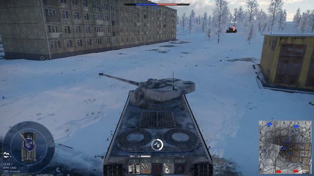 Lorraine 40T - War Thunder Gameplay 4K смотреть онлайн