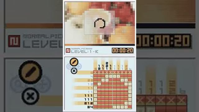 Picross DS - Normal 1-K - Peach смотреть онлайн