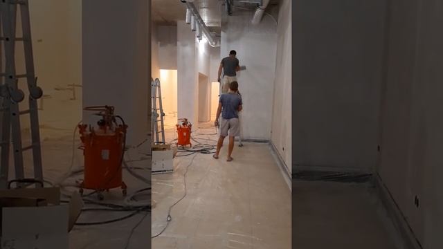 Механизированная шпаклёвка с нагнетательным баком ASPRO 30L смотреть онлайн