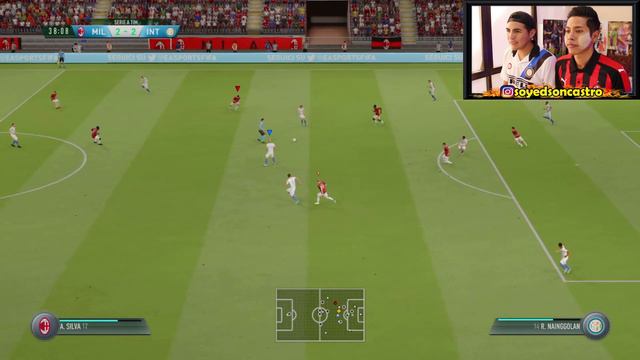 Duelo ÉPICO!!! PARTIDO FIFA19 ⚽️ AC MILAN Vs INTER MILAN смотреть онлайн