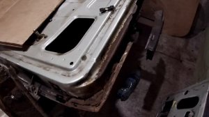 Восстановление полностью отгнившего низа двери ваз