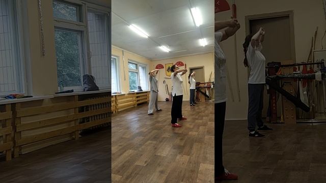 Практика Цигун, ВаДуаньЦин , Базовый группы. Школа ШанДэУ. смотреть онлайн