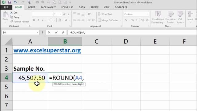 ROUND Function in Excel | Hindi смотреть онлайн