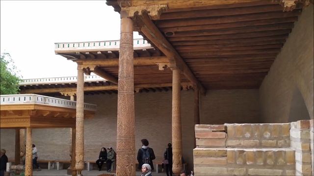 Красивый и древний город Хива, прогулка по Хиве, Узбекистан смотреть онлайн