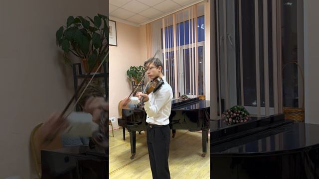 Козырев Александр, 14 лет, Ш. Берио «Концерт 7» (часть 1); П. И. Чайковский «Песня без слов» смотреть онлайн