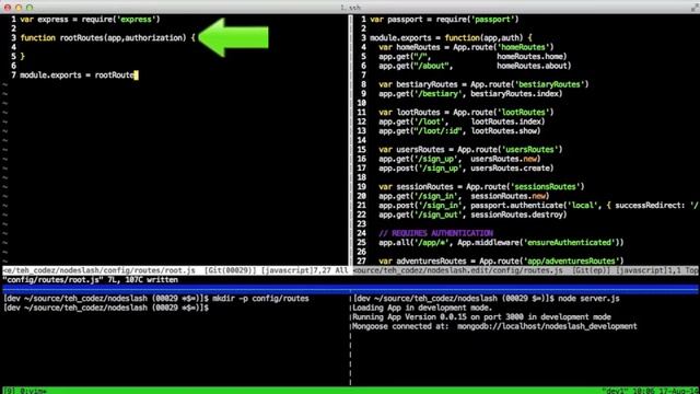 29 - Upgrading an actual app to Express 4 смотреть онлайн