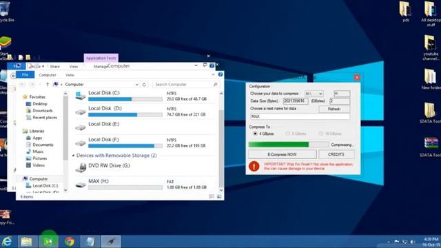 Increasing A 2GB USB To 16 GB Works With 4 And 8 GB Also ( A Horizons Production)