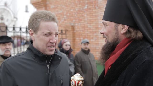 Пасхальные гуляния на плошади Епископ Питирим смотреть онлайн