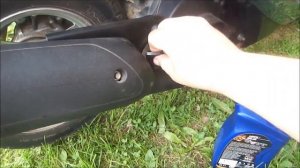 Honda Dio AF 62 меняем масло