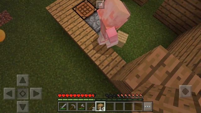 выживание с сестрой на старой версии Майнкрафта 1.1.5 пе часть 1 смотреть онлайн