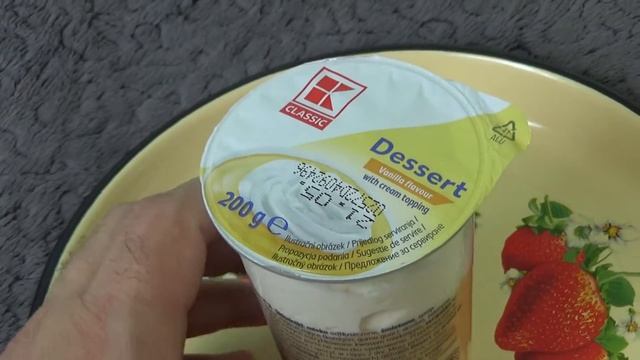 K-Classic Dessert Vanilla Flavour with Cream Topping 200 g Unboxing and Test смотреть онлайн